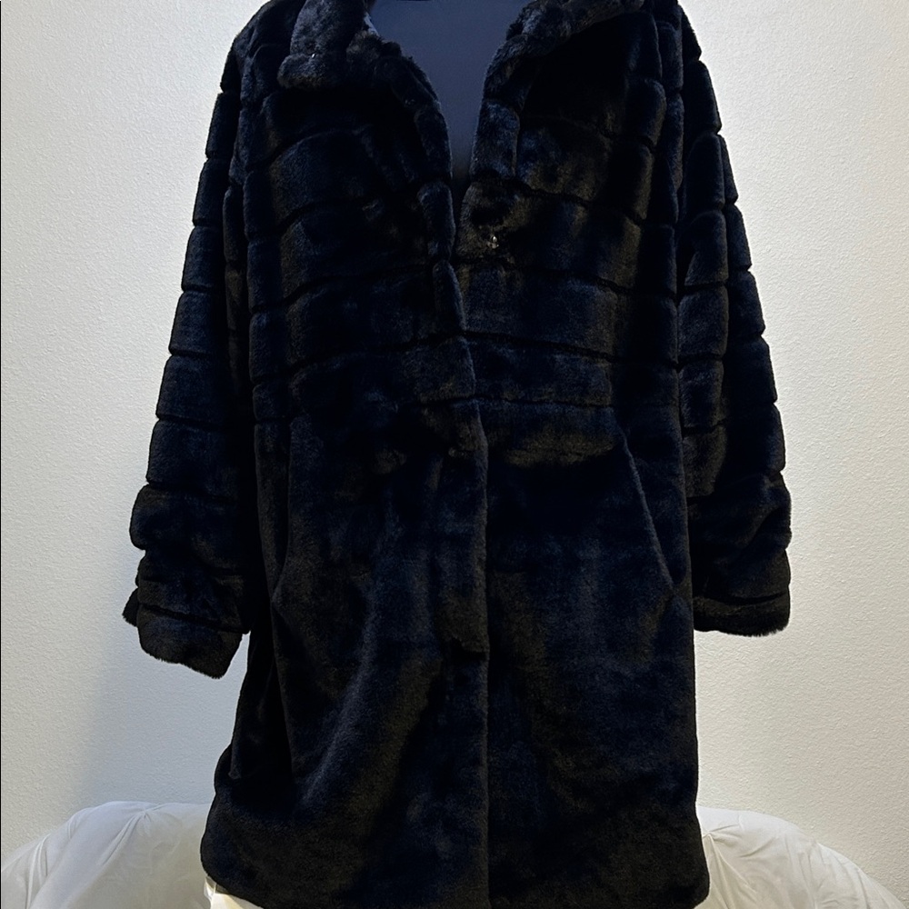 Ci Sono Black Teddy Jacket
